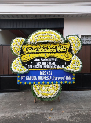 Papan Bunga Duka di Palihan